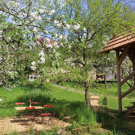 Ferienwohnung Koppelblick Pfarrweisach Luaran gambar