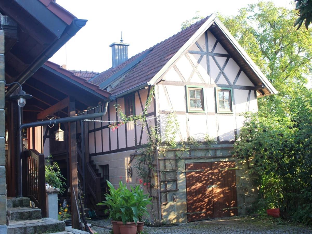 Ferienwohnung Koppelblick Pfarrweisach Luaran gambar
